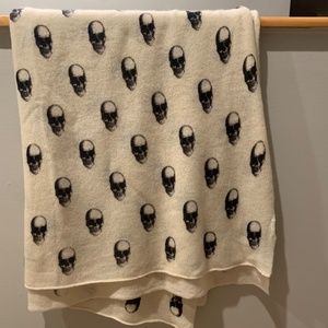 Skull Cashmere Scarf
